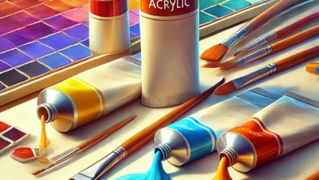 Akrilik Boya Nedir? – Özellikleri, Kullanım Alanları ve Avantajları